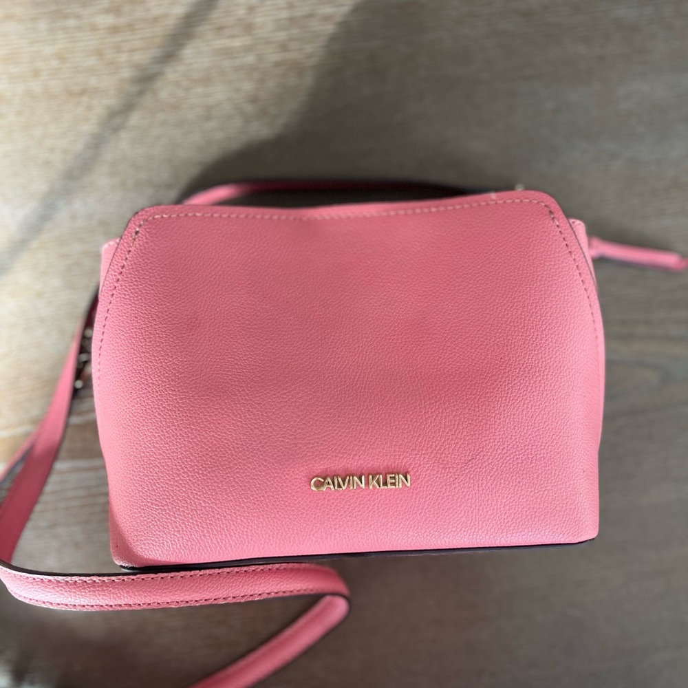 Calvin Klein Vibrant Pink Crossbody Bag